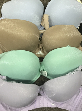 特价清仓！EBLIN 多色C07光面有钢圈优雅轻蕾丝文胸 ECBR637G61