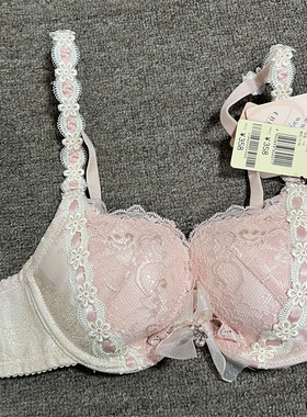 衣恋旗下EBLIN粉红S66星杯性感重工宫廷系列女士文胸ECBR662252
