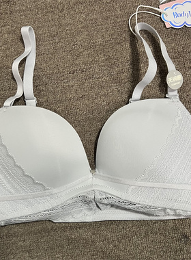 衣恋旗下body pops灰色S67无钢圈舒适贴合少女系列文胸BCBRC11A11