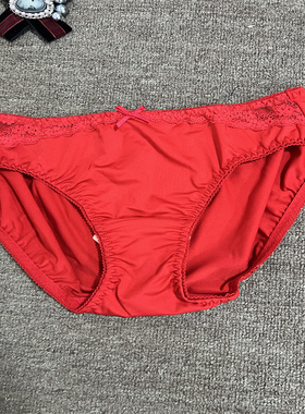 衣恋EBLIN红色P1本命年新婚系列红女士舒适三角内裤ECWP835N11
