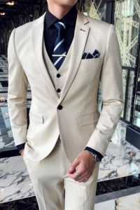 秋冬新款 英伦韩版修身男士单件西服外套X147-P135图片
