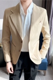 休闲小西服外套男高级感韩版修身英伦痞帅单西装X01-P155，男装西服套装，电商C308