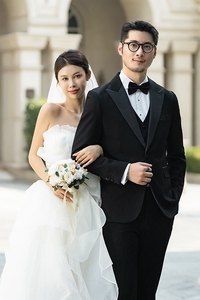 塔士多礼服新郎西服套装婚礼伴郎服男士高级感西装SJT915-P265图片