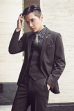 秋冬新款韩版修身休闲男士单件西服外套X137-P140，男装西服，电商C308