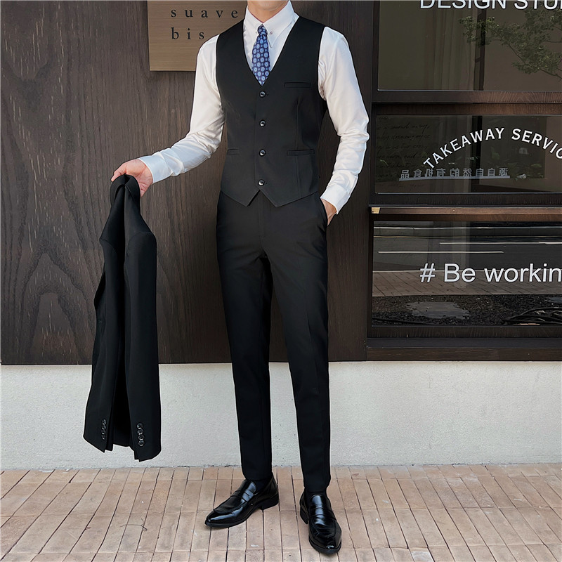 新郎婚礼伴郎服马甲塔士多礼服男士高级感马甲MJ912-P60,男装背心/马甲,电商C308
