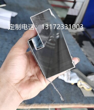 不锈钢色板黑玫瑰钛金定制加工剪折窗户电梯门套凹型槽卡槽踢脚线