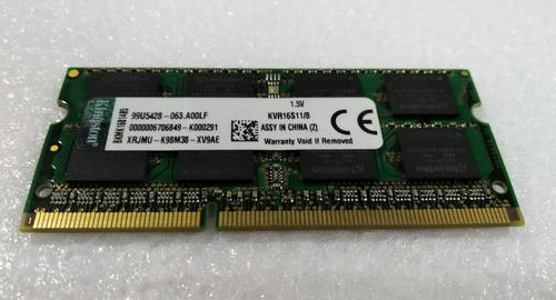 金士顿 DDR3 1600 8G KVR16S11/8 笔记本内存