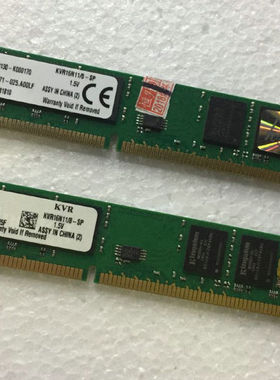 金士顿 DDR3 1600 8G KVR16N11/8-SP 窄版台式机内存