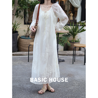 BasicHouse/百家好法式刺绣度