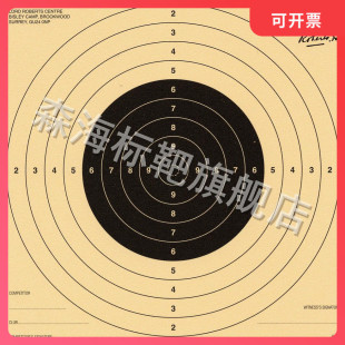 环形靶纸 靶纸 H53射击靶纸 EVA靶 练习靶纸 竞技靶纸 30cm