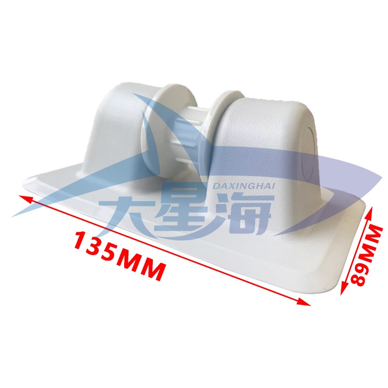 橡皮艇钓鱼船小锚座滑轮包邮