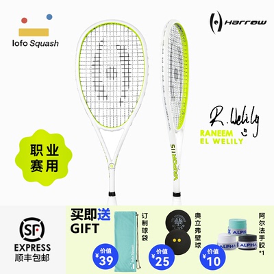 harrow壁球拍高端专业高颜值超轻