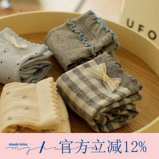 无骨春夏季 透气纯棉中筒袜 甜美风ins花边可爱袜子女士学院风薄款