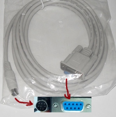 适用普洛菲斯GP3000/ST3000触摸屏与三菱FX通迅电缆CA3-CBLFX-01
