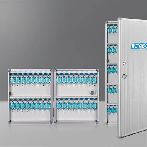 金隆兴钥匙箱铝合金带锁壁挂式物业宿舍车行钥匙管理柜