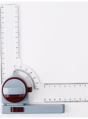 工程绘图尺 头角度尺大号旋转直角尺15cm A0A1A2 A3A4 制图板工具