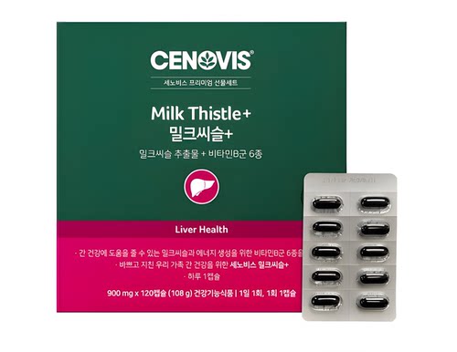 Cenovis奶蓟草助于肝脏健康