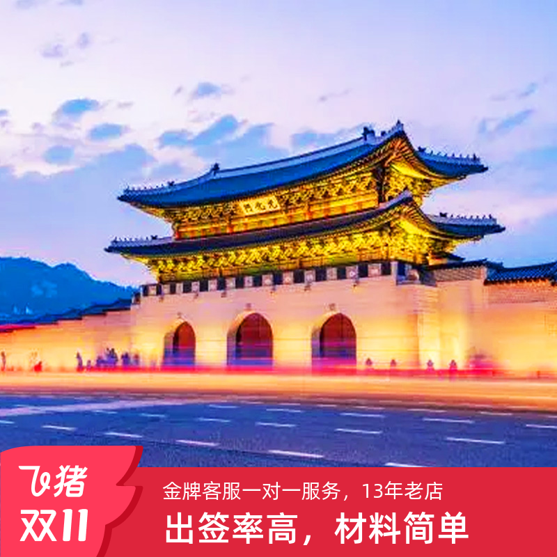 韩国五年多次旅游签证