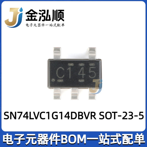 原装正品 SN74LVC1G14DBVR SOT23-5  单路施密特触发 非门 反相器