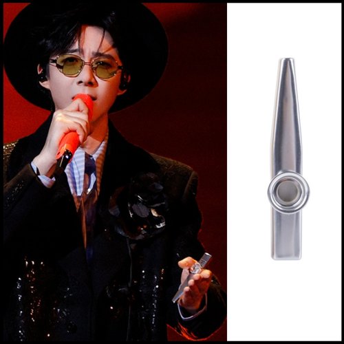 音乐缘计划刘宇宁同款乐器金属卡祖笛kazoo祖卡笛乐器简单易学