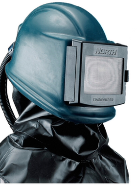 霍尼韦尔A133130-00送风头盔 隔热带披肩 需另行配置供气软管