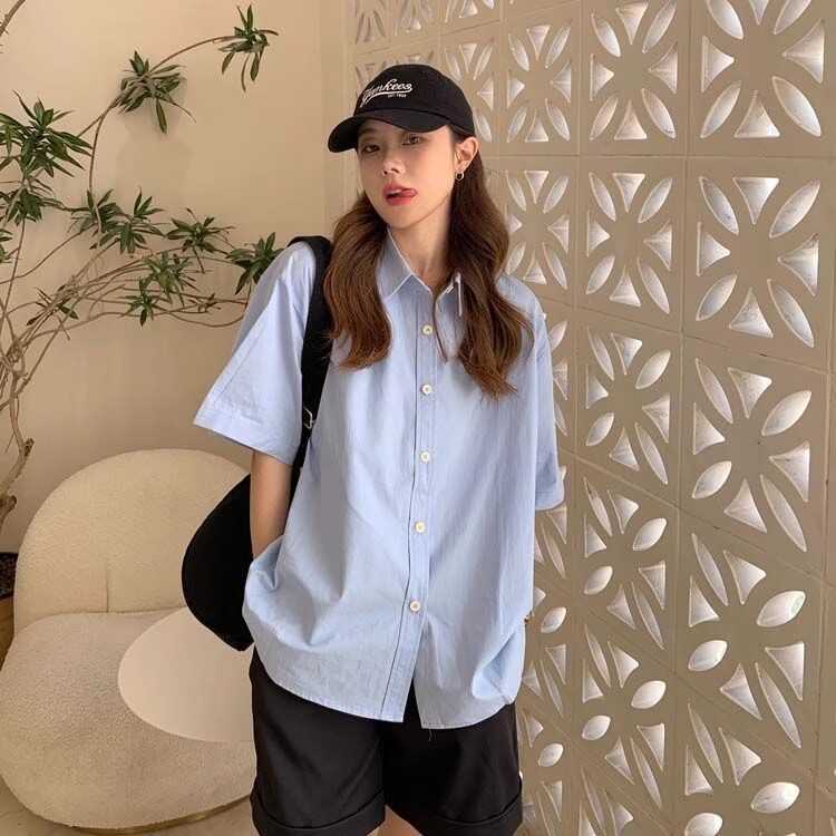 上衣甜美减龄显瘦短袖百搭日系