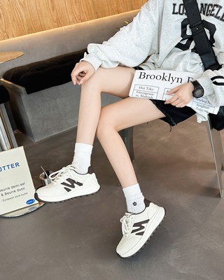 百莉萱41码女鞋2025年秋冬季新款阿甘鞋女轻便休闲增高加绒运动鞋