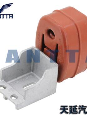 奥迪A3S38V高尔夫7GTI高尔夫R排气管消音器尾部吊耳支架质量杠杠