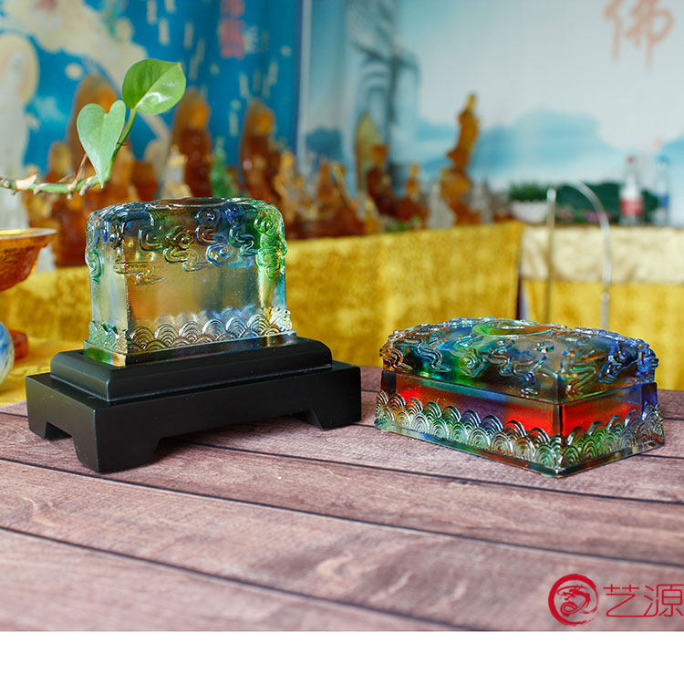 琉璃玉玺祥云印章同学聚会礼品篆刻名字商务定制纪念品结婚礼物