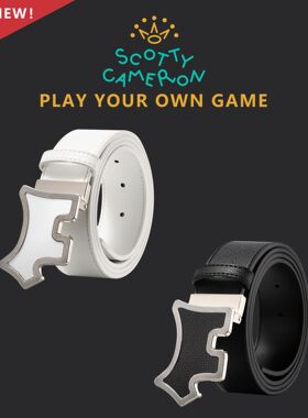 GOLF男女通用牛皮不锈钢休闲