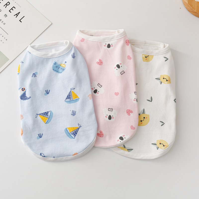 猫狗背心全棉透气家居服