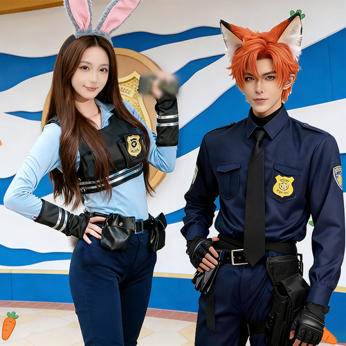 朱迪警官cos尼克狐尼克成人制服
