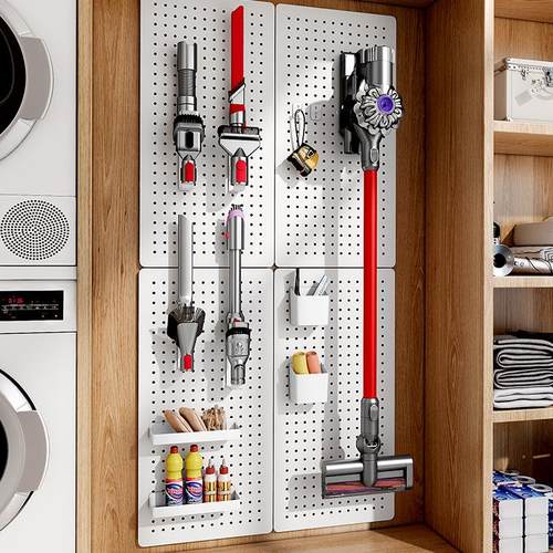 洞洞板配件磁吸置物架免打孔