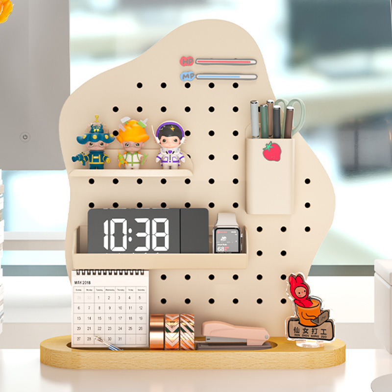 唯妮美免打孔桌面洞洞板