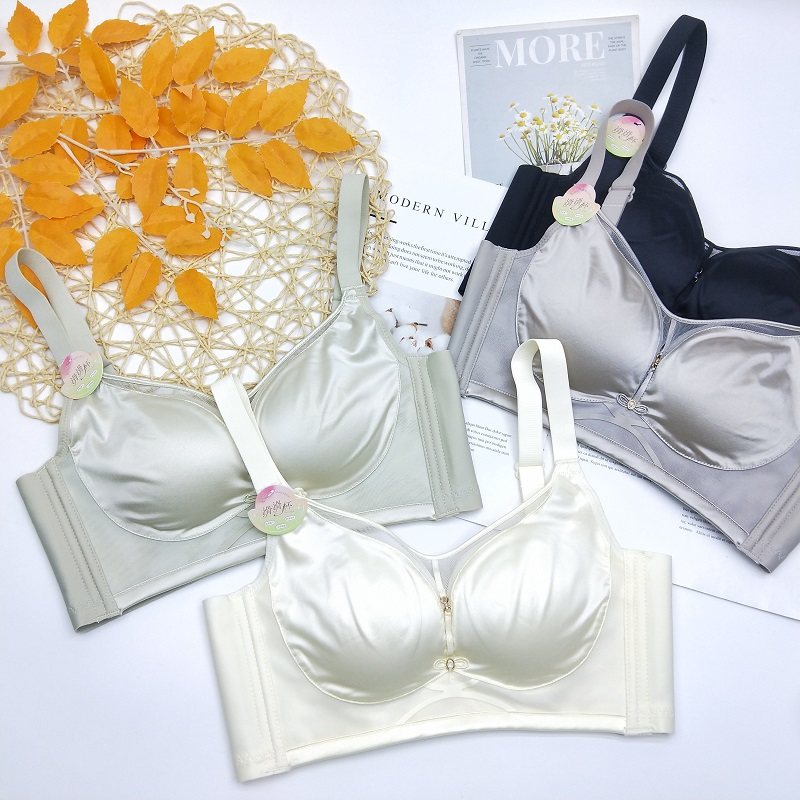 黄金贵族61693B滑滑杯光面无钢圈文胸女小胸中薄侧收上托聚拢内衣,女士内衣/男士内衣/家居服,文胸,淘宝优惠券,粉丝福利购,淘宝优惠卷