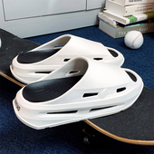 街头潮酷沙滩鞋 高级感拼色拖鞋 运动风凉拖鞋 夏季 篮球2025新款 男士