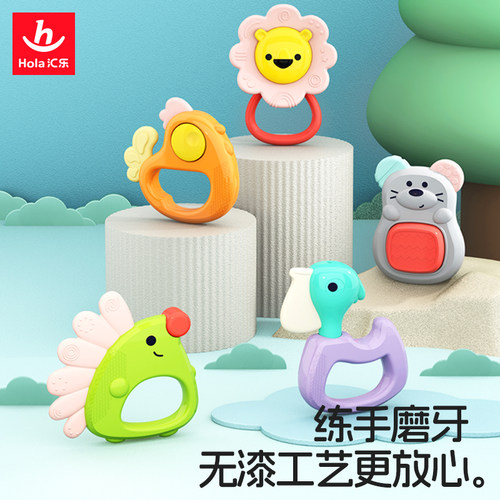 汇乐可水煮牙胶磨牙玩具
