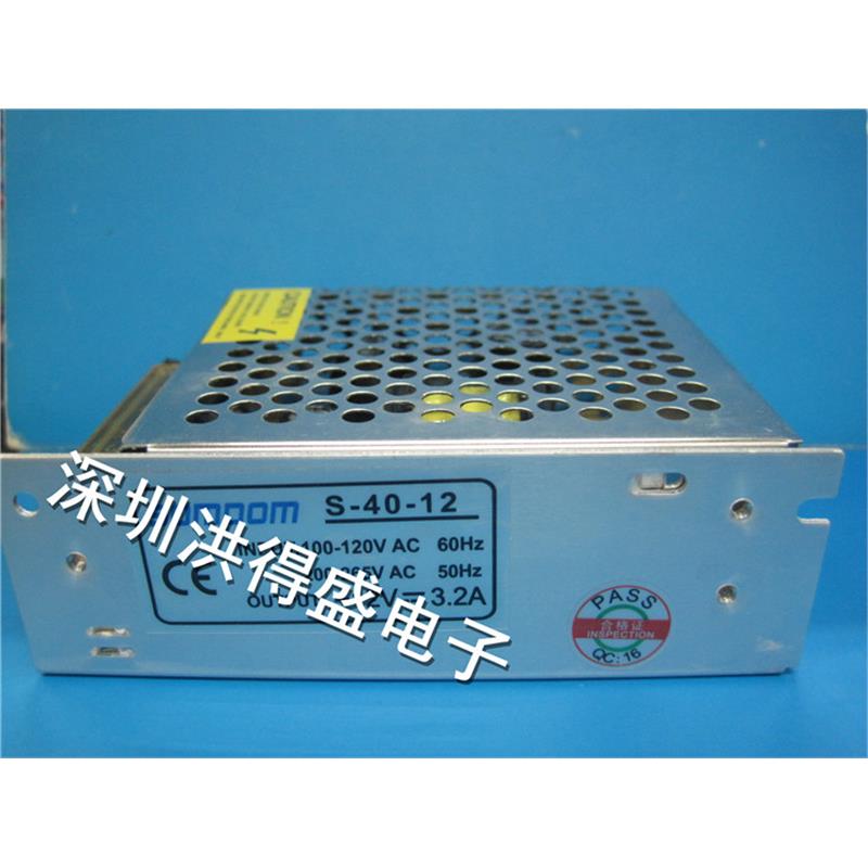 SOMPOM S-40-12  12V3.2A开关电源 LED显示屏广告电源灯条灯箱