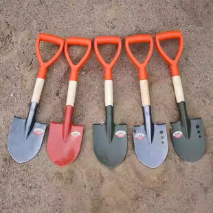锰钢沙滩铲园艺铁锹家用小尖铲子种菜种花工具户外钓鱼挖土铲子