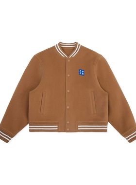 【限时特卖-不退不换】ADER ERROR 纽扣贴花字母棒球服