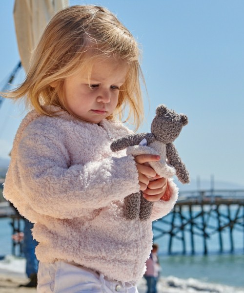 正品barefoot软绵绵针织开衫童装