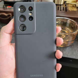 液态质感note10 保护套note20U S21Ultra硅胶S21手机壳5G 三星原装