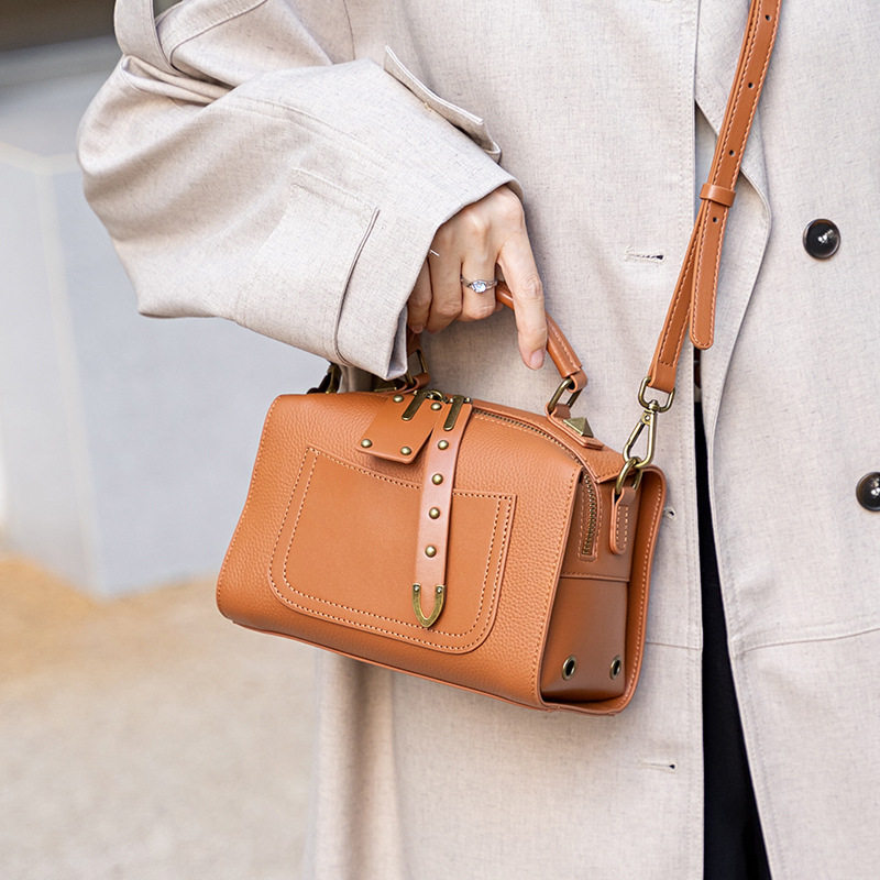 真皮女包包2025新款手提包女高级感小众百搭斜挎包时尚通勤单肩包,箱包皮具/热销女包/男包,单肩包,淘宝优惠券,粉丝福利购,淘宝优惠卷