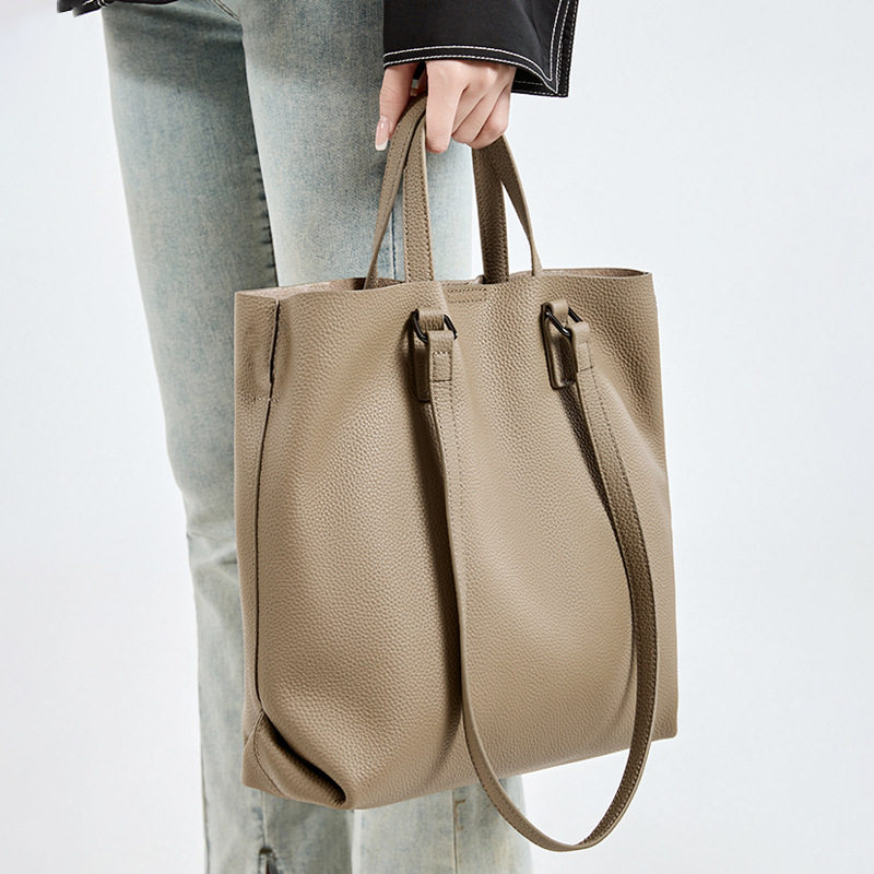 外贸大包包女新款2025爆款托特包大容量女真皮女包百搭通勤单肩包,箱包皮具/热销女包/男包,单肩包,淘宝优惠券,粉丝福利购,淘宝优惠卷