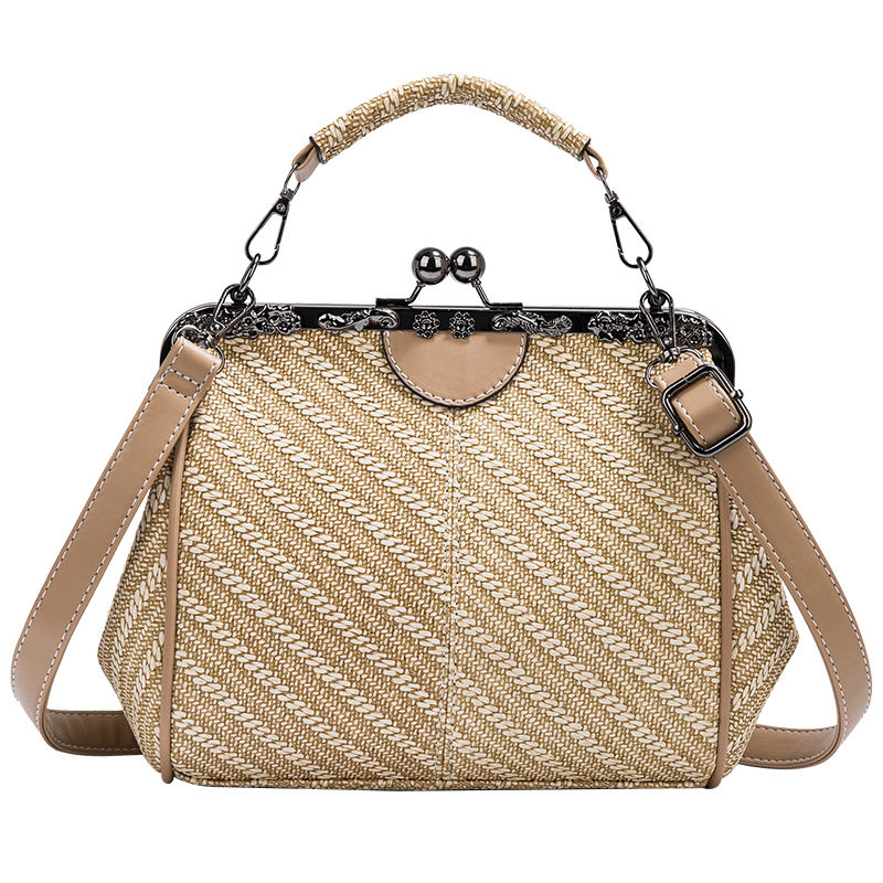 广州货源bag新款纯色pu女包复古夹子手提女包简约单肩斜挎包,箱包皮具/热销女包/男包,单肩包,淘宝优惠券,粉丝福利购,淘宝优惠卷