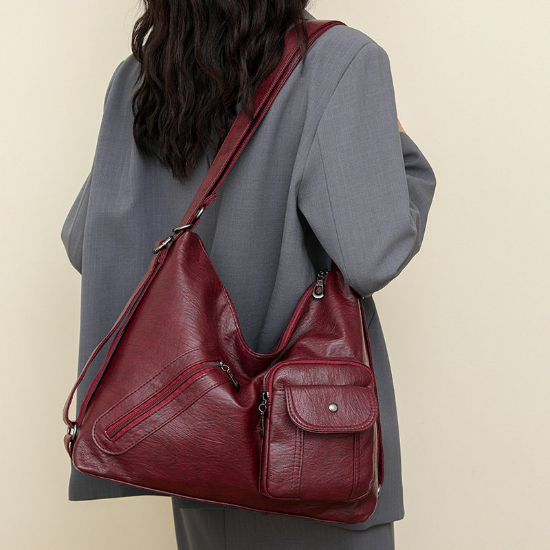 大容量包包女2025新款时尚潮流单肩斜挎包通勤休闲托特包双肩背包,箱包皮具/热销女包/男包,单肩包,淘宝优惠券,粉丝福利购,淘宝优惠卷