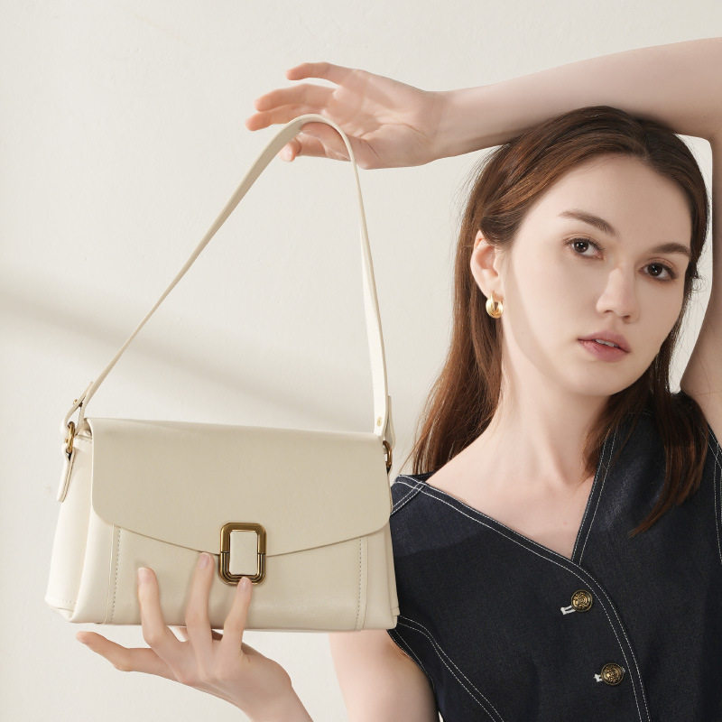 秋冬美拉德手提真皮女包2025新款小众高级感单肩斜挎包女通勤大包,箱包皮具/热销女包/男包,单肩包,淘宝优惠券,粉丝福利购,淘宝优惠卷