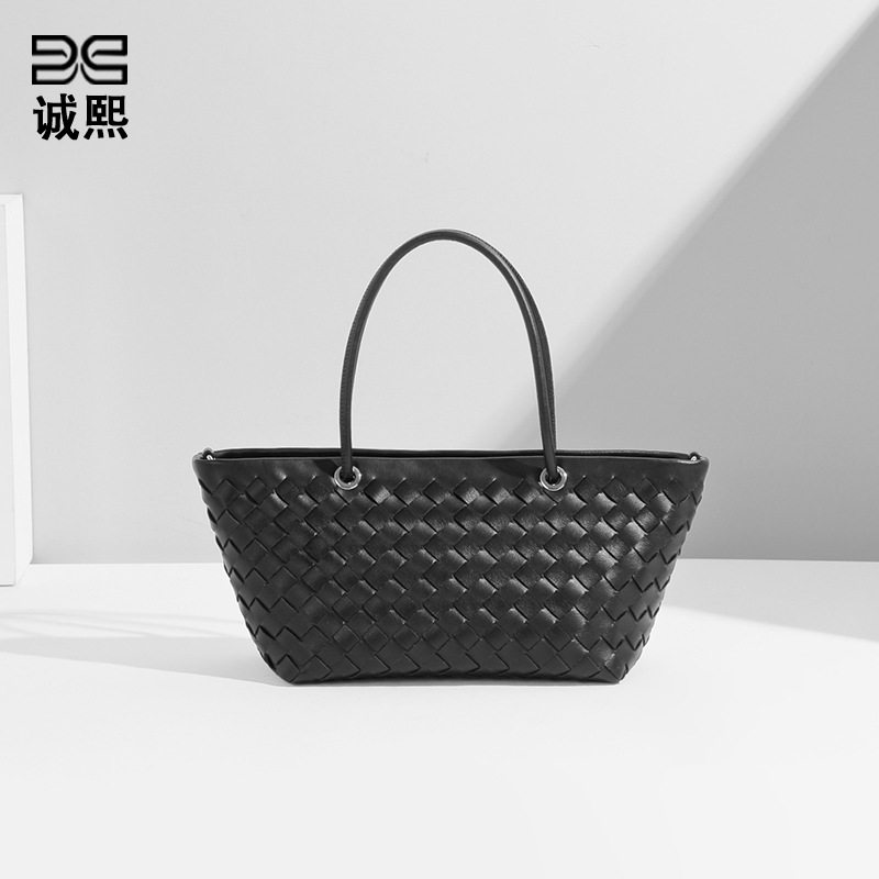 2026新款菜篮子手提女包休闲百搭托特编织女包小众设计单肩斜跨包,箱包皮具/热销女包/男包,单肩包,淘宝优惠券,粉丝福利购,淘宝优惠卷