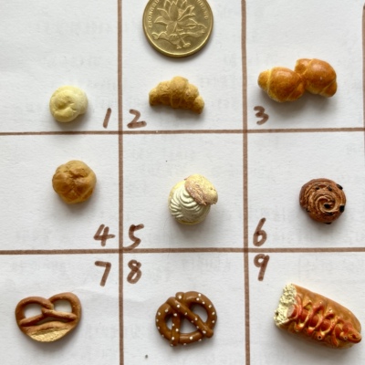 rement早期绝版食玩散货吐司可颂面包
