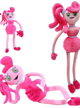 波比公仔妈妈玩偶游戏时间周边毛绒玩具长腿粉娃娃poppy playtime